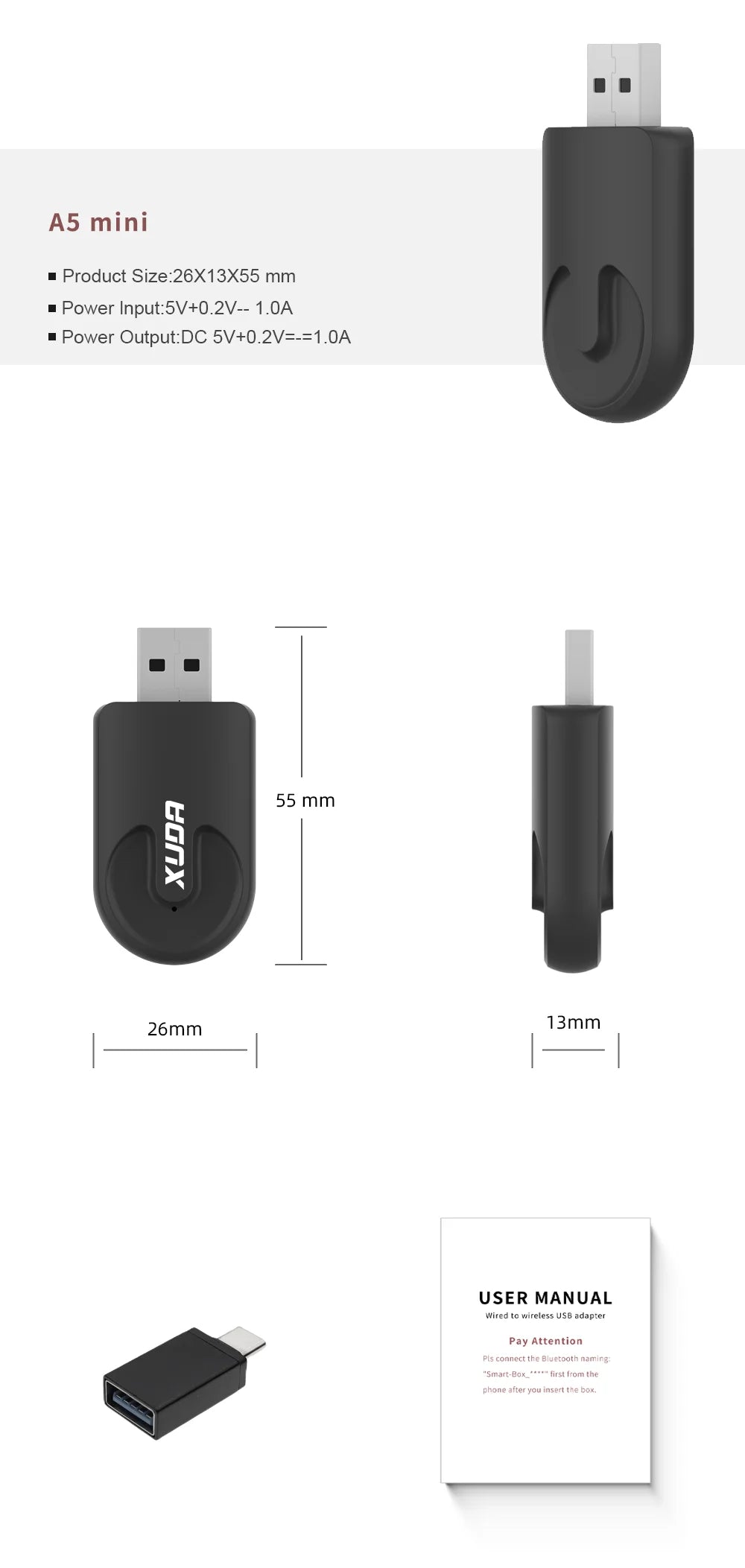 Adapateur CarPlay sans fil